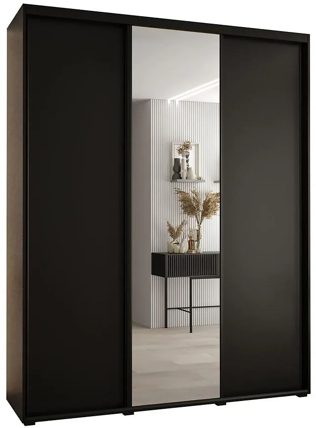 Skriňa 45 Canaris 3 200 čierna/čierna