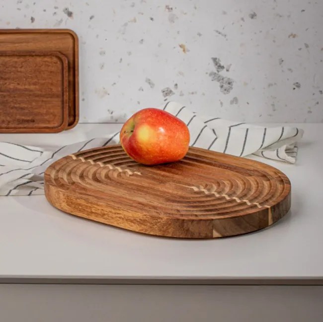 Doska MOOKA drevená 744655