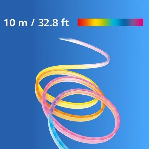 Philips -LED Stmievateľný pás SMART NEON FLEX 10m LED/45W/230V 2700/6500K Wi-Fi