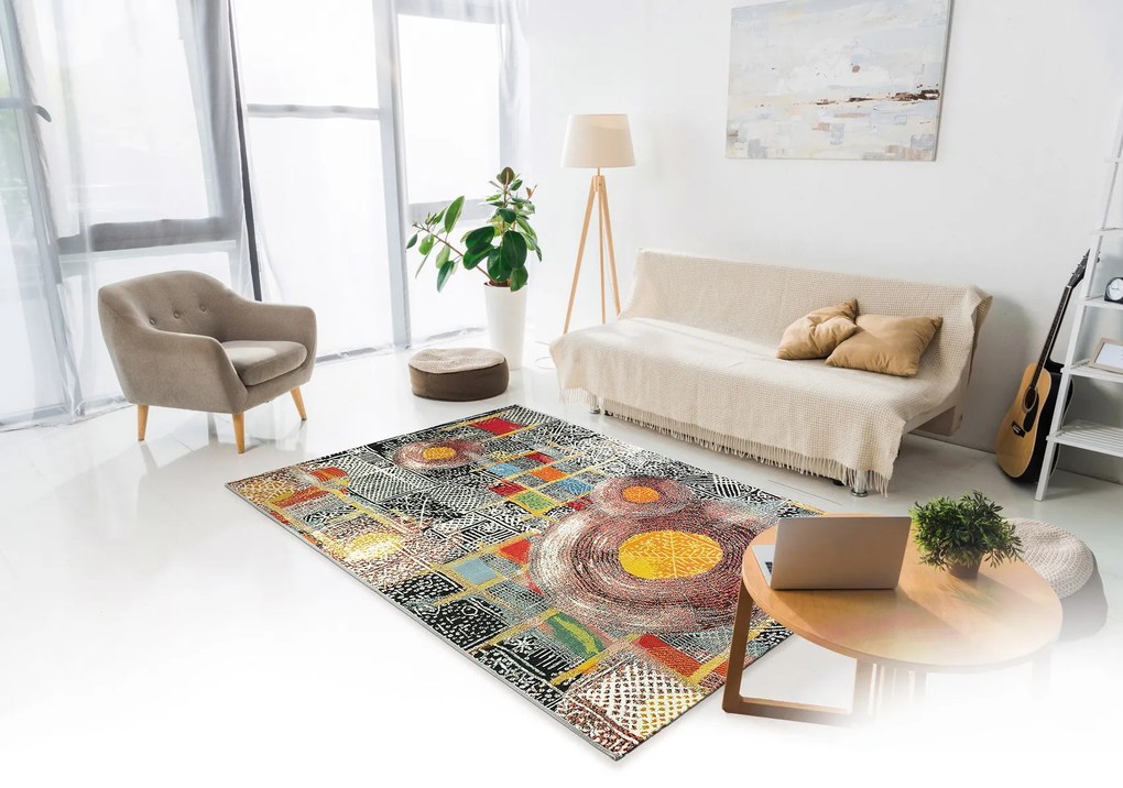 Kusový koberec Zoya 156 X – na von aj na doma, 160x235, viacfarebná, chodba / predsieň, Oriental Weavers