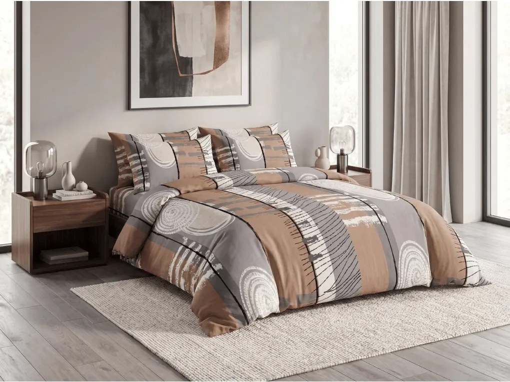 Polybavlnené obliečky PINIA POLY sivé Rozmer obliečky: 70 x 90 cm | 140 x 220 cm