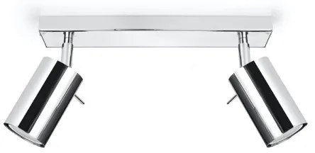 Sollux SL.0728 - Bodové svietidlo RING 2xGU10/10W/230V