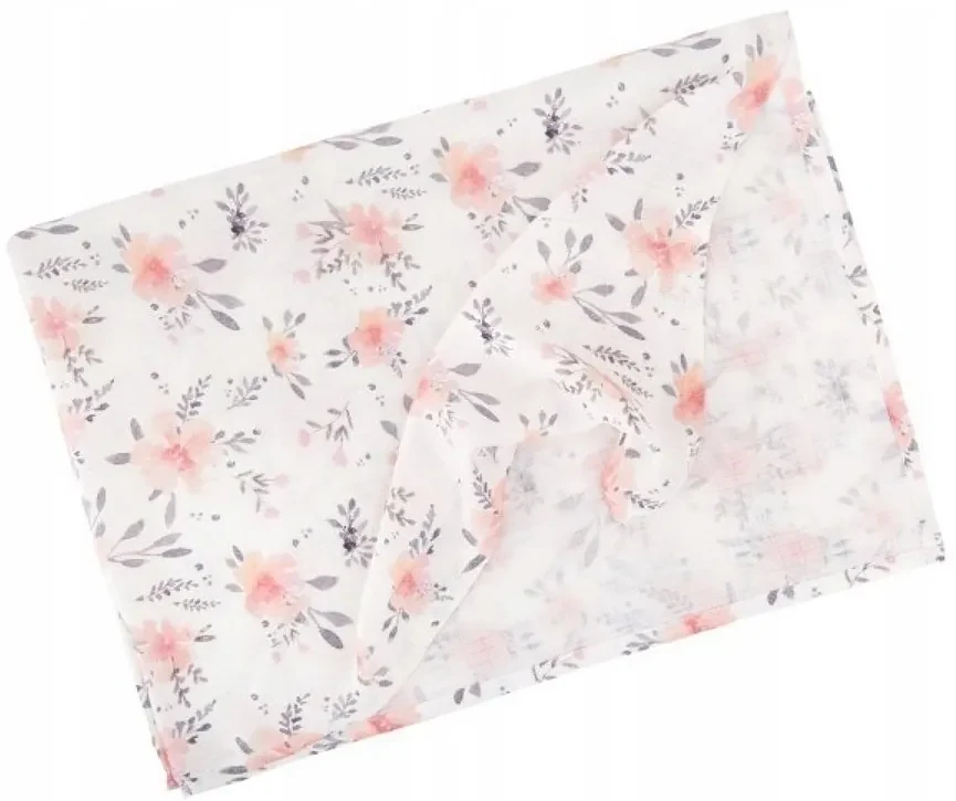 SamiBoo Bambusová plienka so striebrom 100% bambus 100x100 Farba: bloom