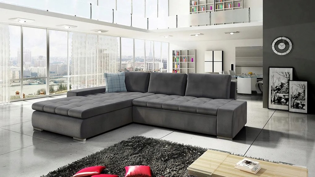 Rohová sedacia súprava Hesron (kronos 022 kronos 022 senegal 818)