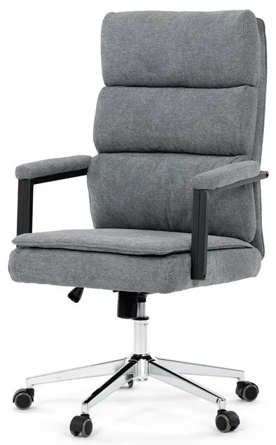 Autronic BONTEC Kancelárske kreslo, hojdací mechanizmus, šedá látka, KA-D8204 GREY2 Farba: Šedá
