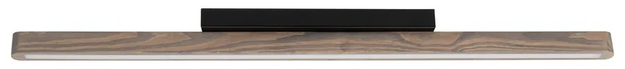 Stropné svietidlo Forestier 1xLED 12V integrované 12W sivá morená borovica/čierna