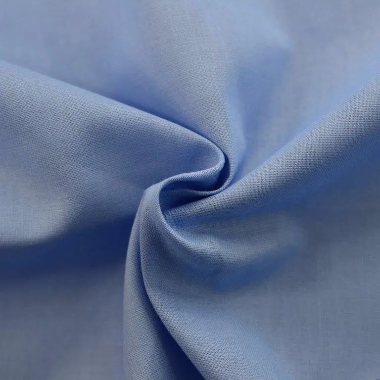 Napínacie prestieradlo bavlnené  modré 90x200 cm