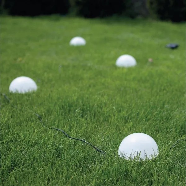 LED RGB Solárne svietidlo HEMI LED/0,1W/1,2V 600 mAh IP44 biela