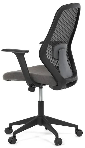 Autronic BONTEC Kancelárska stolička, hojdací mechanizmus, čierna sieťovina, KA-V3149 BK Farba: Zelená