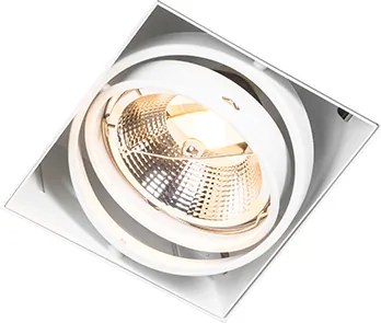 Zapustené bodové svetlo biele GU10 AR111 bez rámu nastaviteľné - Oneon