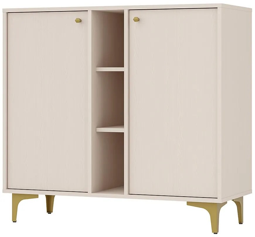 Komoda Tokyo 1  2D pieskovo béžová 822