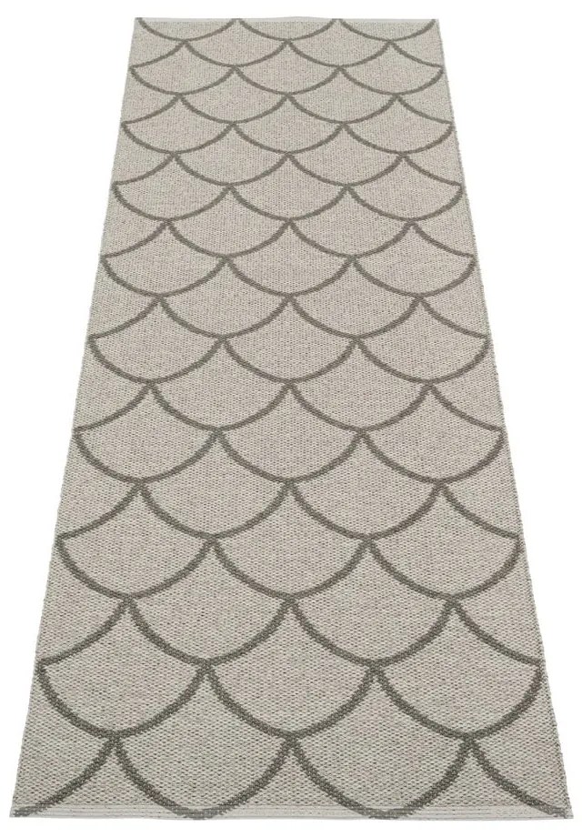 Sivý vnútorný a vonkajší behúň 70x225 cm Kotte Charcoal – Pappelina