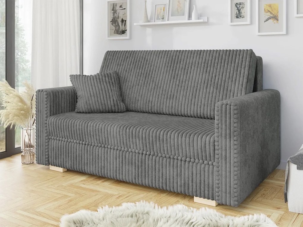 Rozkladacia pohovka Carivia Piano III (sivá) (s úl. priestorom). Vlastná spoľahlivá doprava až k Vám domov. 1105515