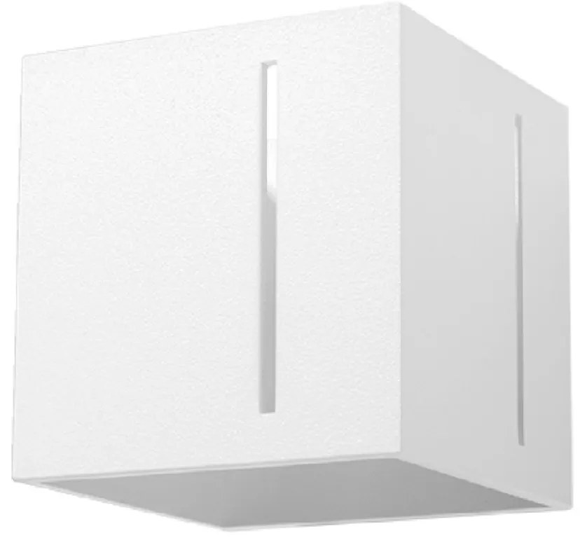 Nástenné svietidlo Pixar, 1x biele kovové tienidlo