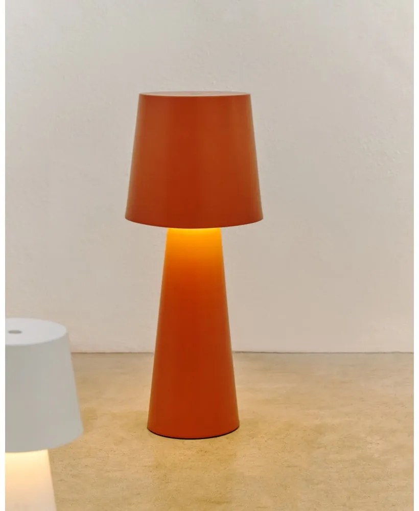 LED prenosné stmievateľné vonkajšie svietidlo na USB ø 16 cm Arenys – Kave Home