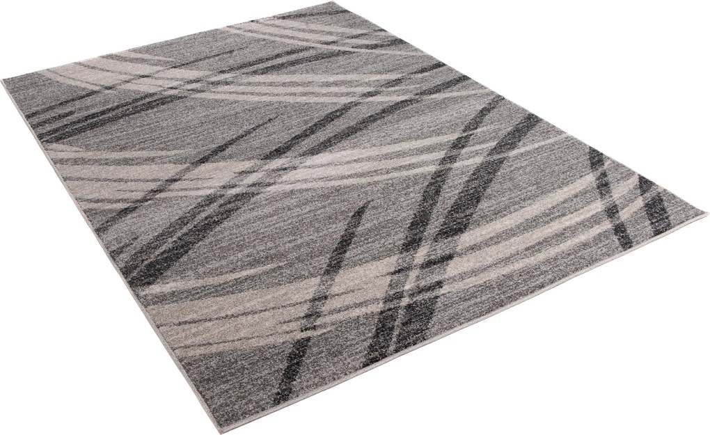 TA Koberec K197A TMAVOSIVÉ SARI B1X Rozmer: 220x320 cm