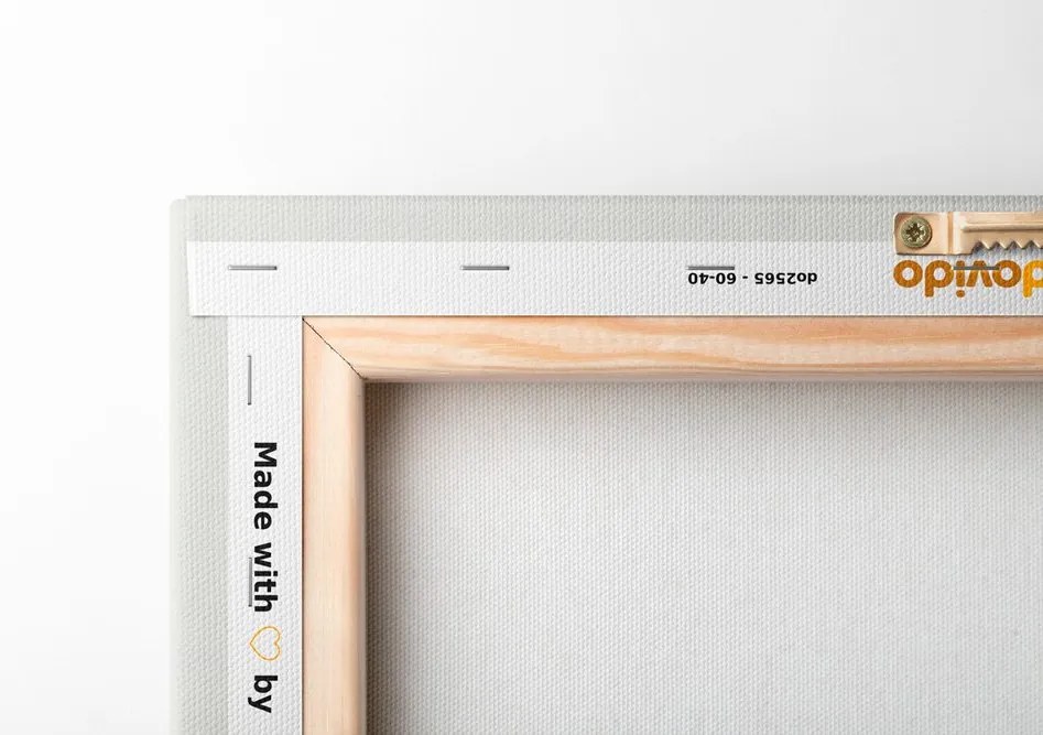 Obraz minimalistický ihličnatý strom