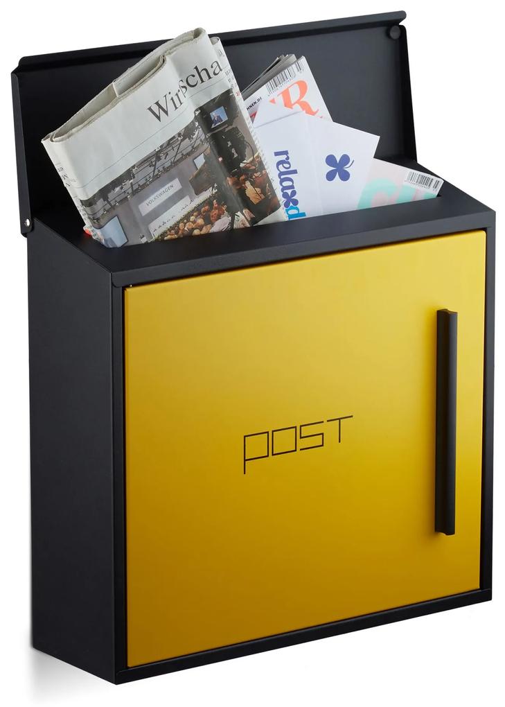 Poštová schránka RD20771, žltá