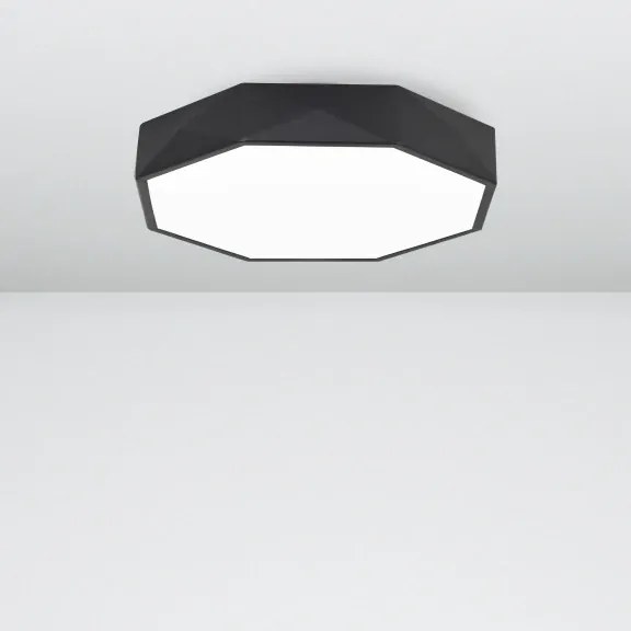LED stropné svietidlo Eben 40 čierne