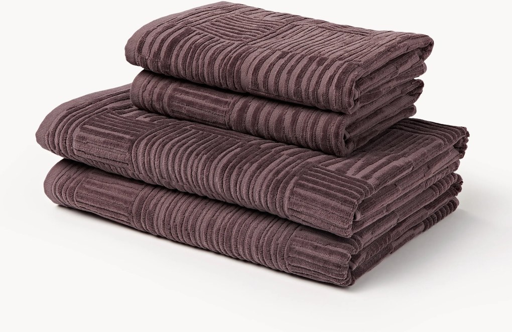 Zamatové uteráky Petra, rôzne veľkosti