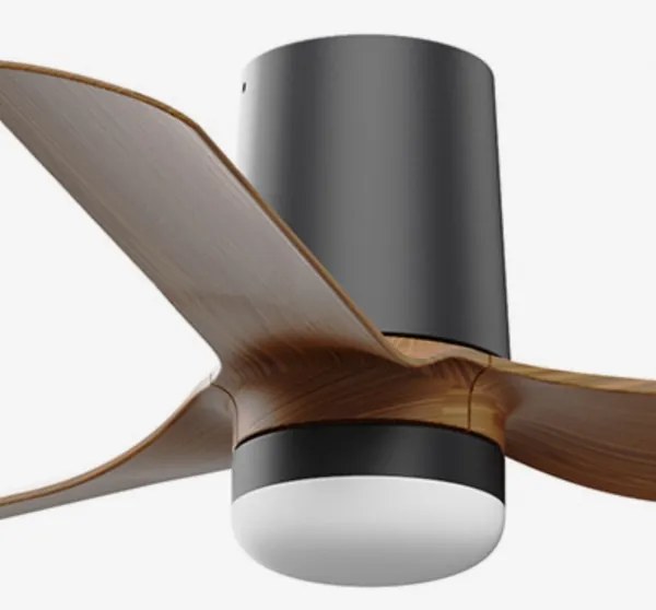 FARO 33835-1TW - LED Stmiev. ventilátor MINI PUNT TUB S 10W 2700/4000/6000K + DO