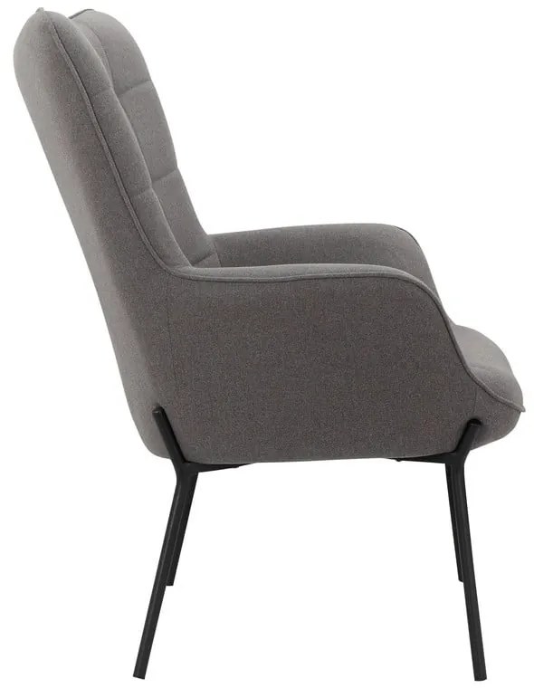 Sivé kreslo Boris – Støraa