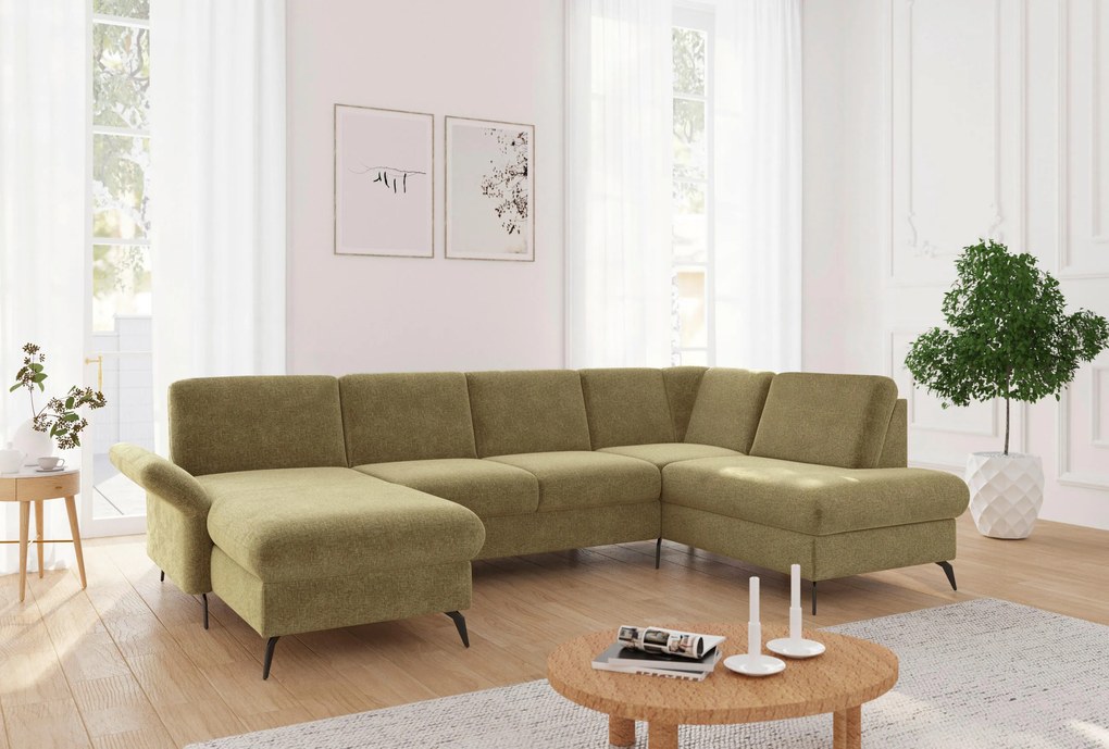 XXXLutz SEDACIA SÚPRAVA, textil, olivovozelená Sit & More - Sedačky - 0001440161C2