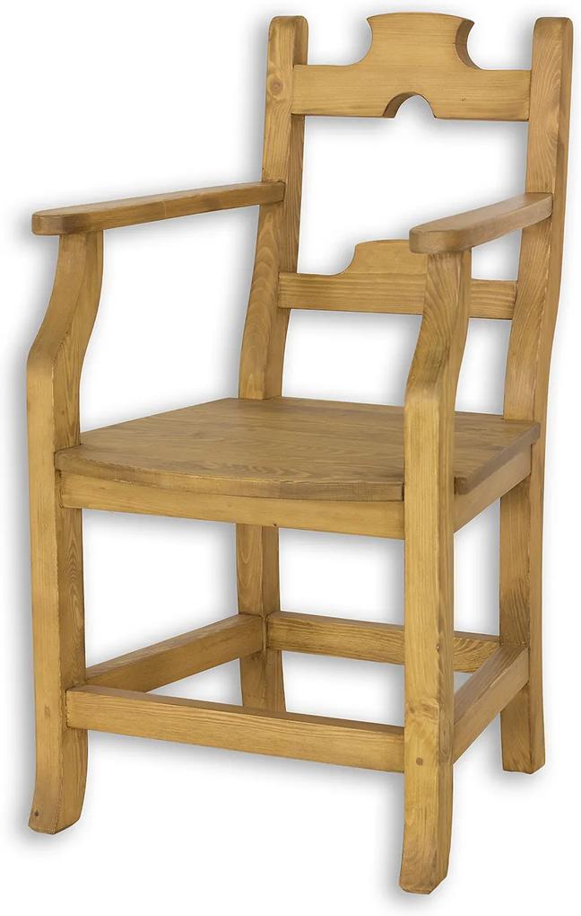 WOSK Drevená stolička SIL 12 Farba nábytku:: K01 - Svetlý vosk, Farba dosky:: K01 - Svetlý vosk