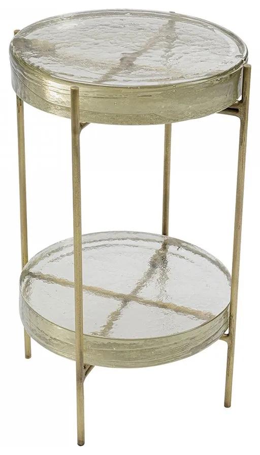 Odkladací stolík Ice Double Ø30 cm 50 × 30 × 30 cm KARE DESIGN
