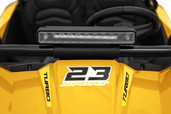 Elektrické autíčko Buggy TURBO 23 žlté