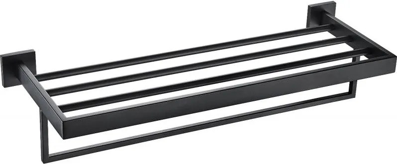 Mexen Vox polička na uterák, čierna - 707020-70