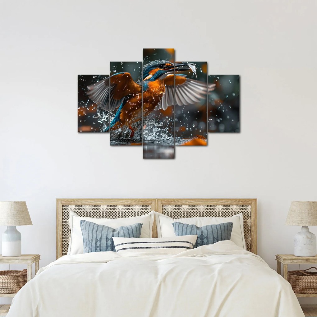 Obraz - Včelojedi (150x105 cm)