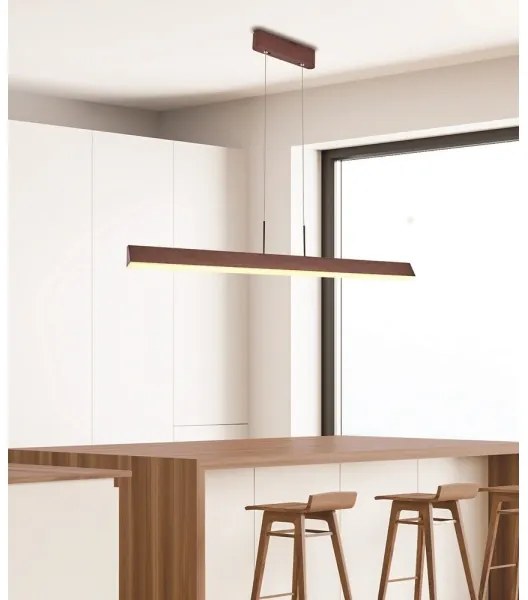 LED Luster na lanku COCONUT LED/28W/230V