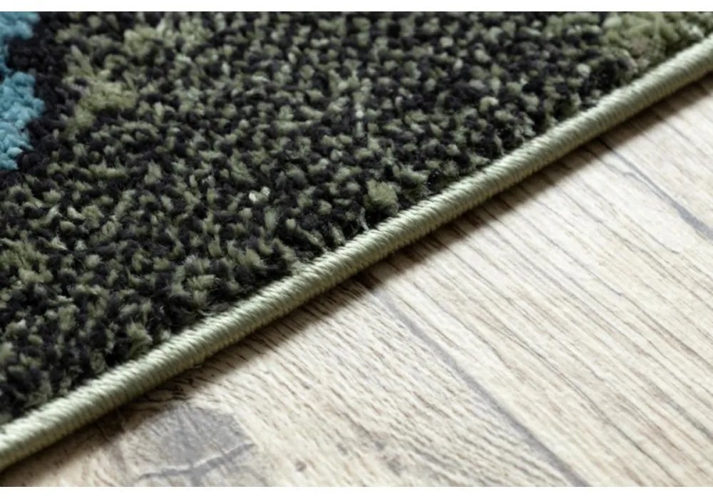 Detský kusový koberec Skákací panák zelený 140x190cm