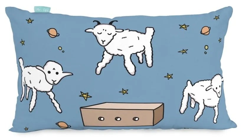 Obojstranná bavlnená obliečka na vankúš Mr. Fox Le Petit Prince, 50 × 30 cm