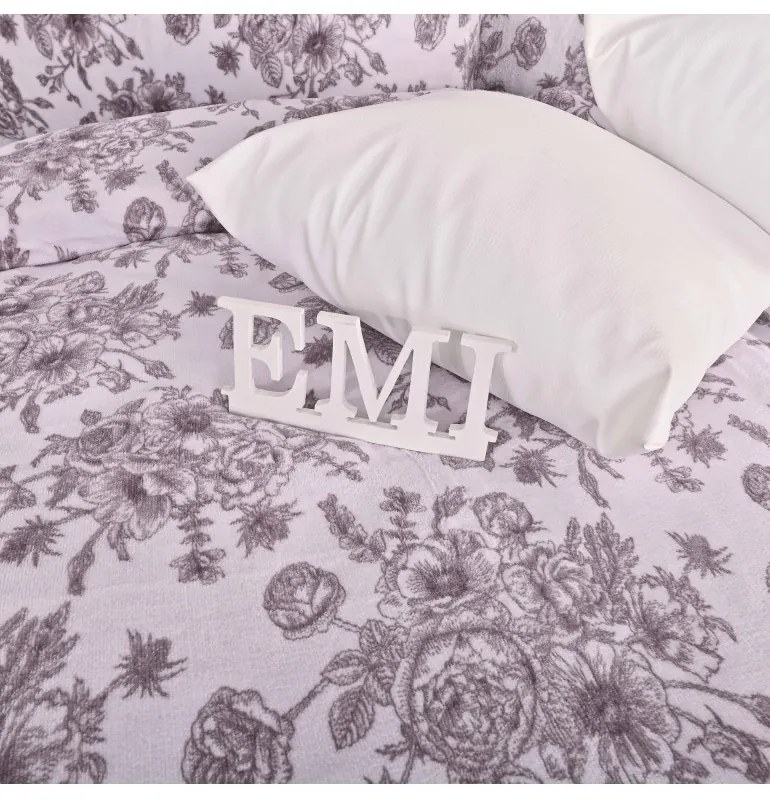 Obliečky z mikroplyšu Renna EMI, Štandardný set jednolôžko obsahuje 1x 140x200 + 1x 70x90