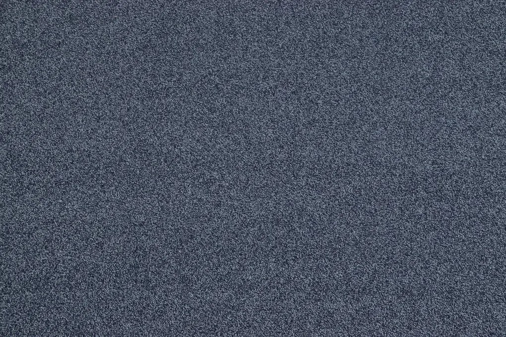 Lano, Kusový koberec Supersoft s bordurou 710 tm. modrý, 80x150, modrá, chodba / predsieň