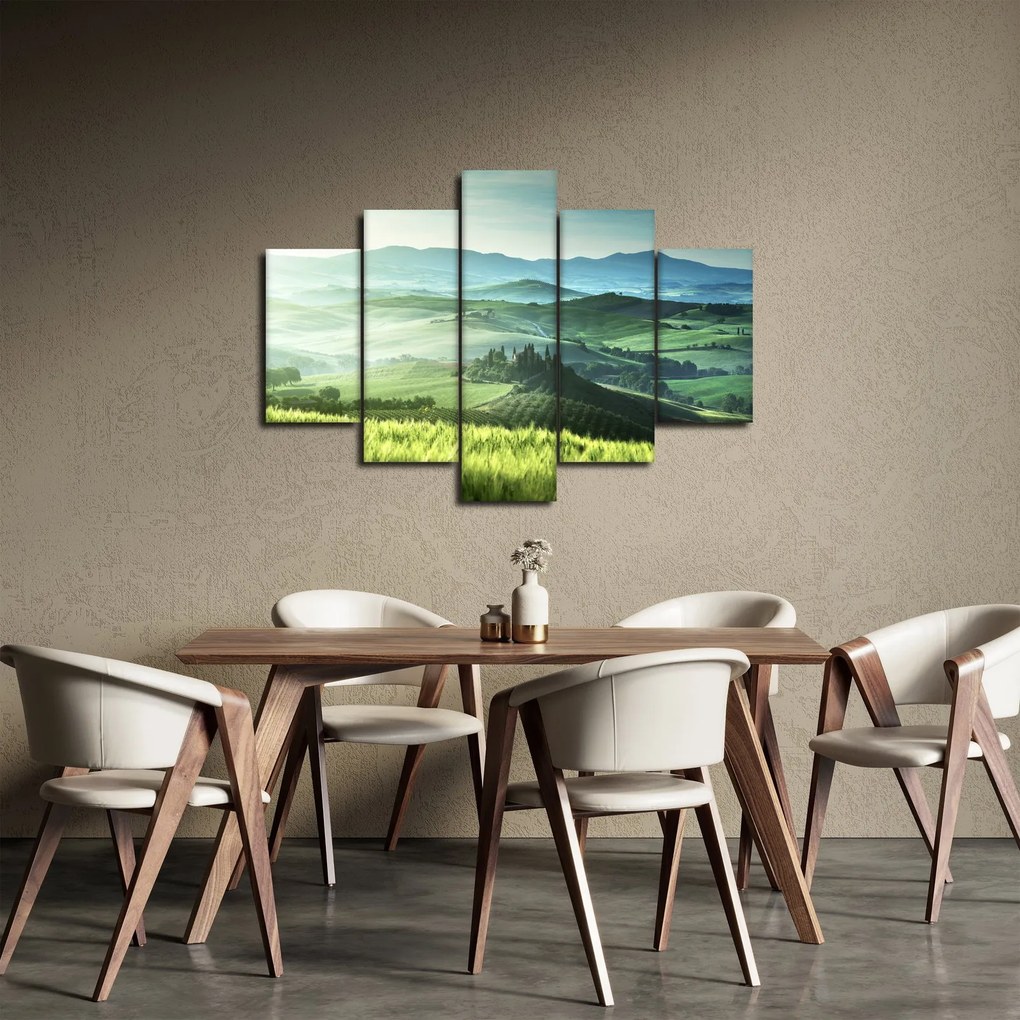 Obraz - Toskánsko, Taliansko (150x105 cm)
