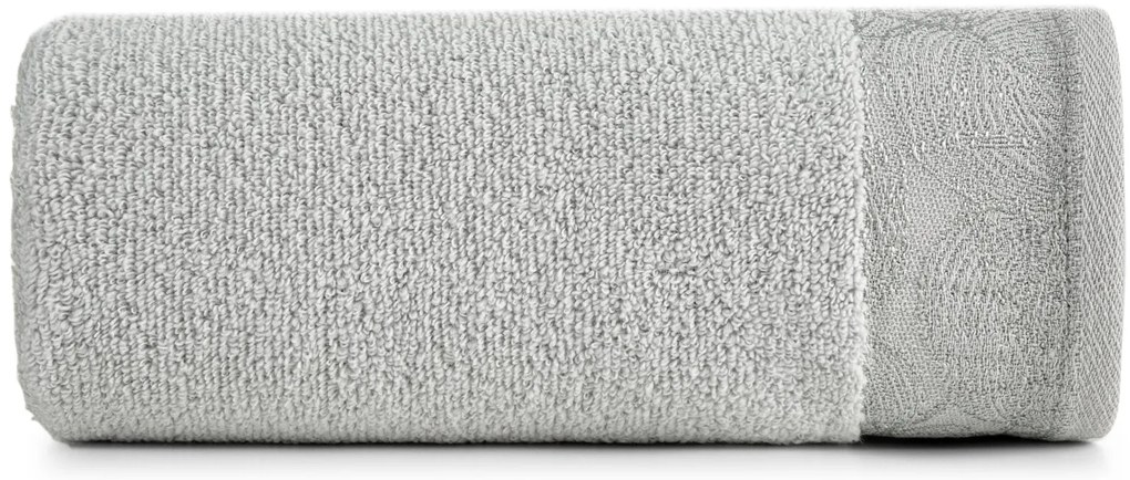BAVLNENÝ UTERÁK AGIS SADA 3KS 70X140 CM STRIEBORNÁ