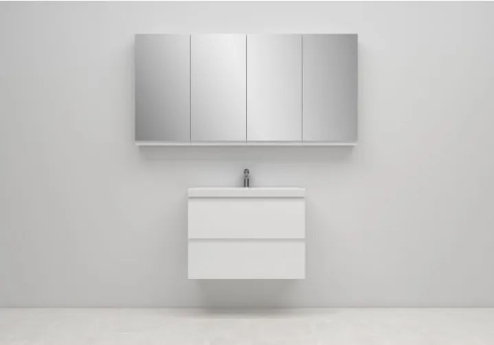Cersanit Moduo, zrkadlová závesná skrinka 60cm, šedá, S590-017-DSM