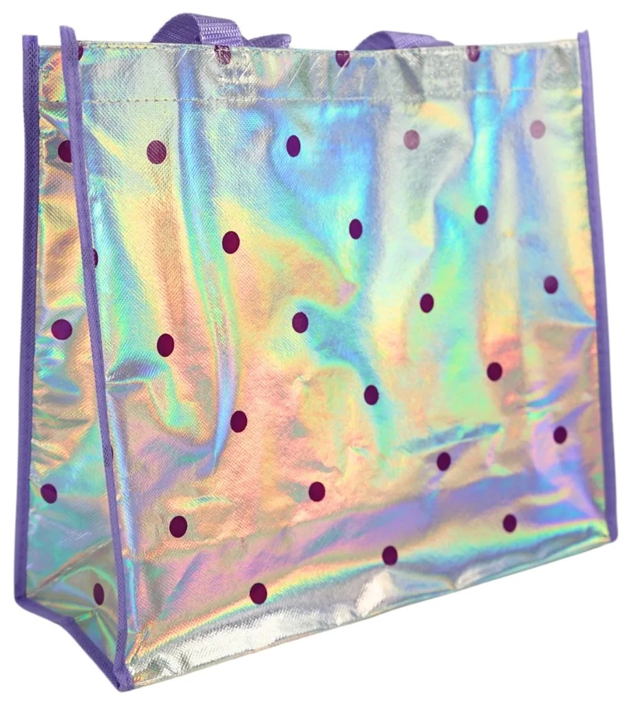 Nákupná taška SHOP & GO 37 cm - viac variantov Varianta: Glittera