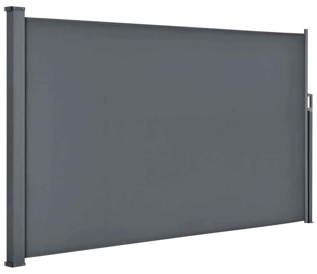 InternetovaZahrada - Bočná markíza Dubaj 300 x 160 cm - šedá