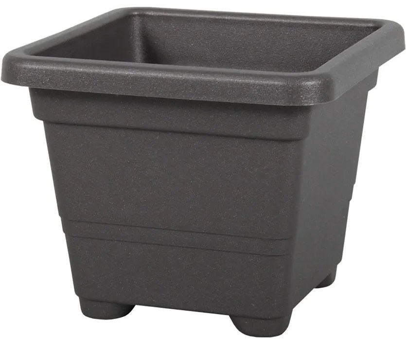 Kvetináč Quadrato 14x14 cm antracit