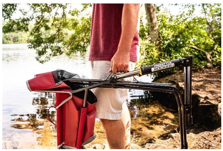 GCI Kempingová stolička s hojdacou funkciou Freestyle Rocker™ (škoricová)  (100384697)