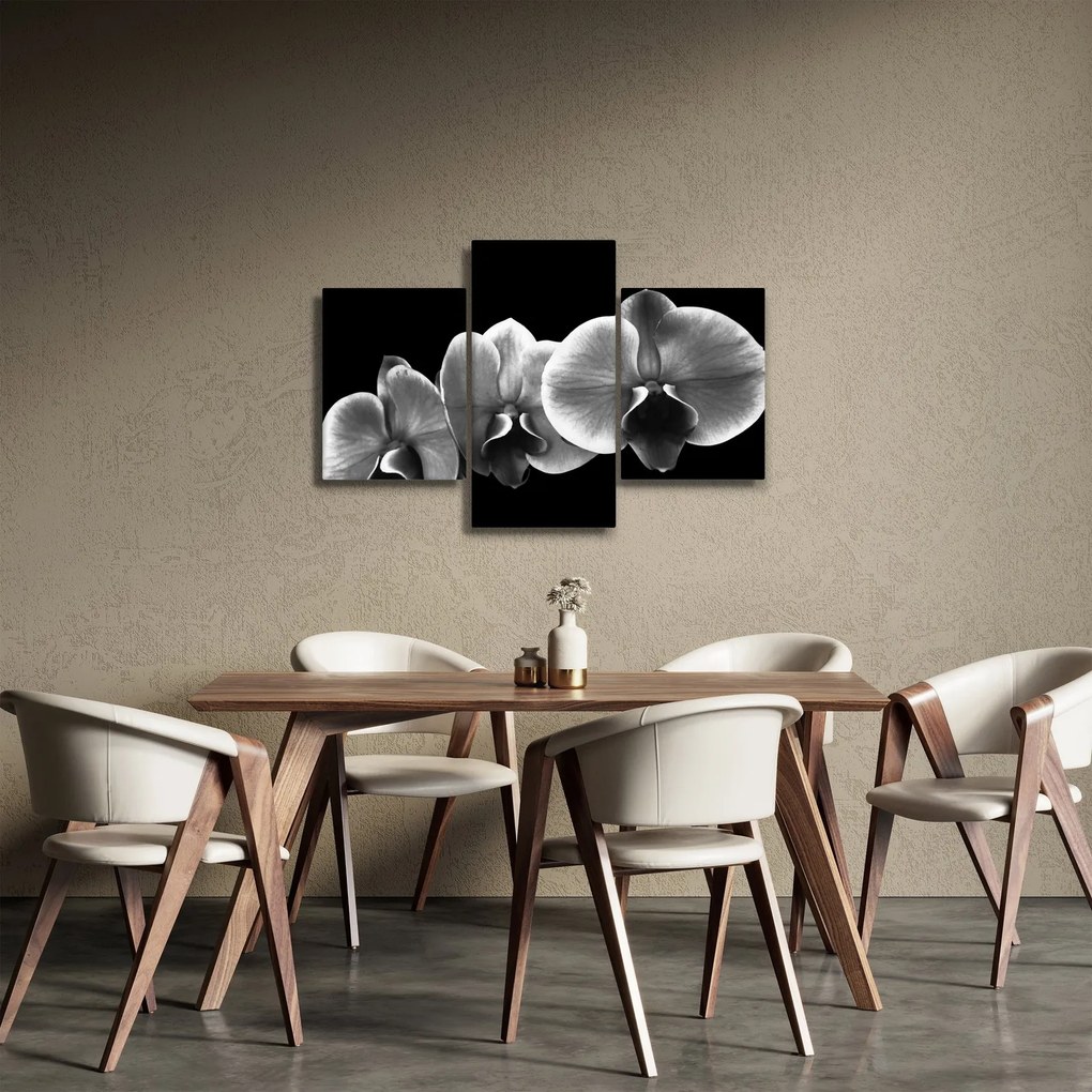 Obraz kvetu orchidey (90x60 cm)