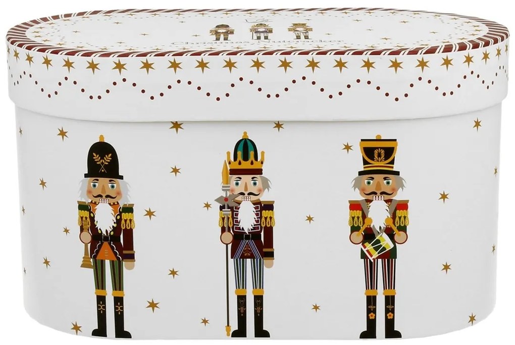 Porcelánový hrnček Christmas Nutcracker 360 ml sada 2ks