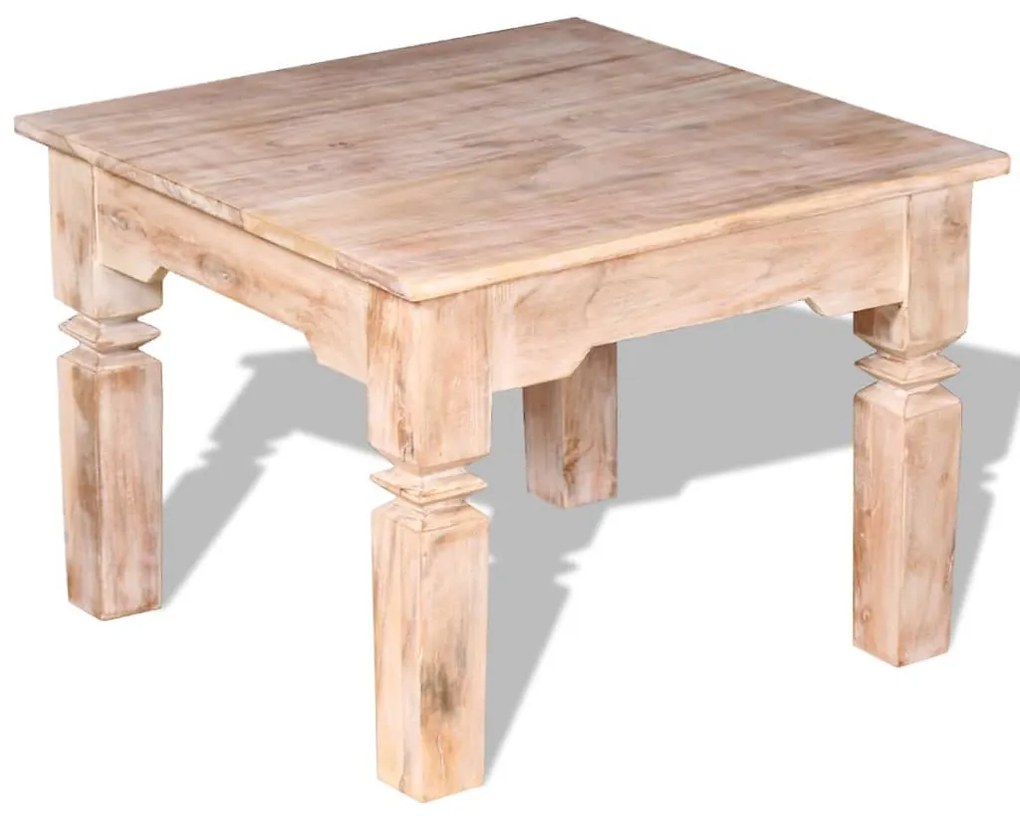vidaXL Konferenčný stolík z akáciového dreva, 60x60x45 cm