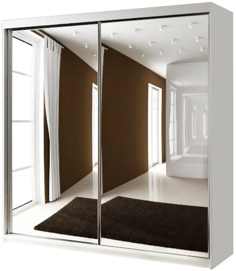 Skriňa Top 21 200 Biely