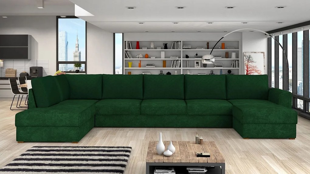 Rohová sedačka Astana Large Premium, Dostupné poťahy: Piano 26, Strana: Pravá - U