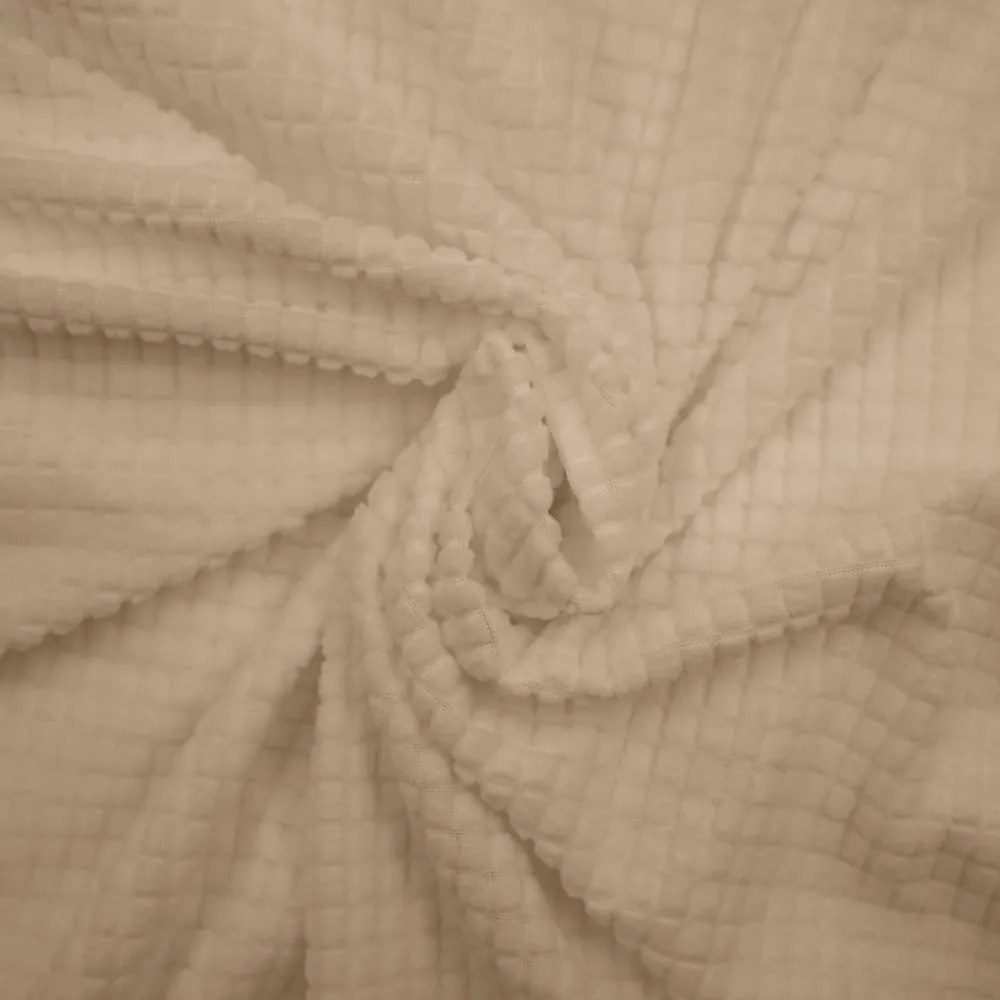 Hnedý 3-miestny napínací poťah na pohovku Sacha – douceur d'intérieur